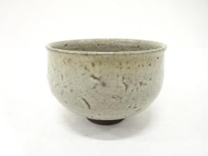 作家物　灰釉　茶碗